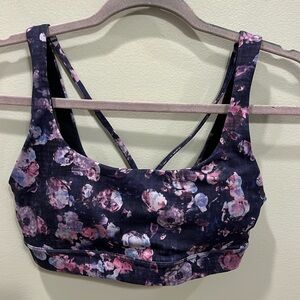 Athleta Floral Sports Bra